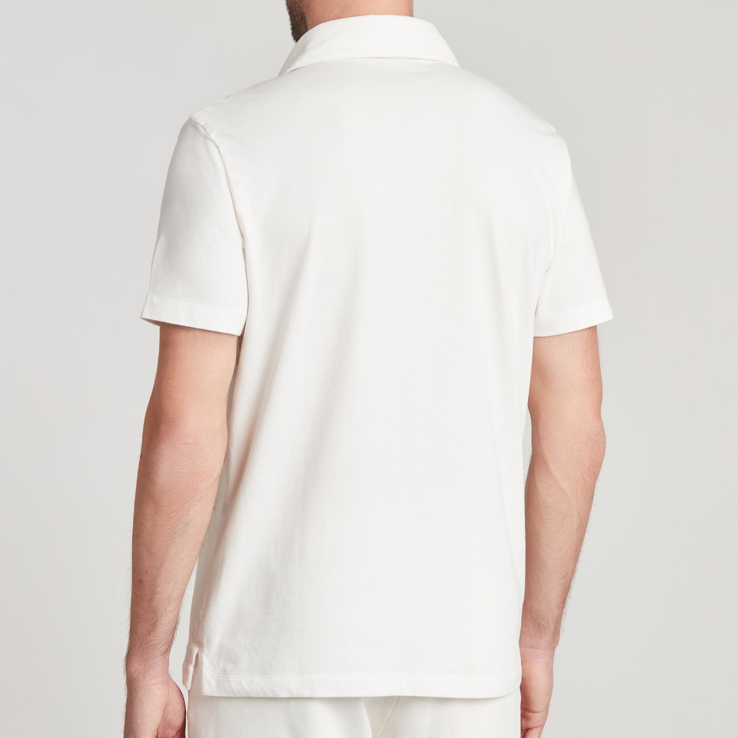 CAMICIA UOMO IN PIQUET TINTO CAPO “STORICA” BIANCA – UNLIMITED