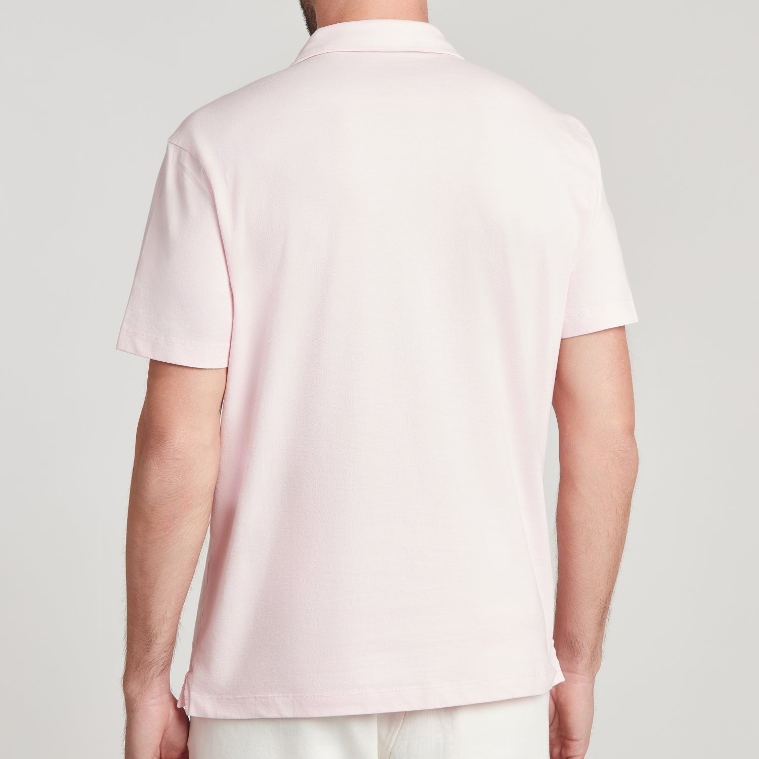 POLO UOMO TINTO CAPO SENZA BOTTONI “SENSA” ROSA – UNLIMITED