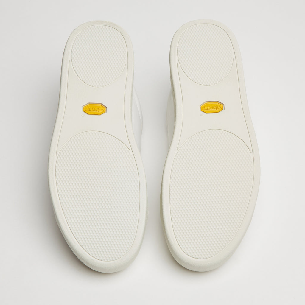 SNEAKERS ARTIGIANALI IN VITELLO NAPPATO “BIANCA” – UNLIMITED