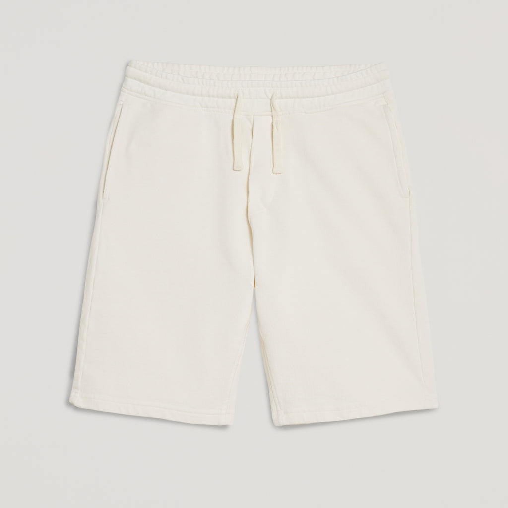 BERMUDA IN FELPA DI COTONE “BOCOLO” BIANCO – UNLIMITED
