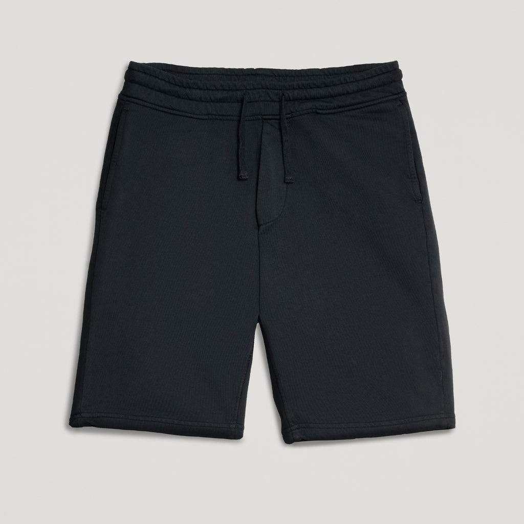 BERMUDA IN FELPA DI COTONE “BOCOLO” NERO – UNLIMITED