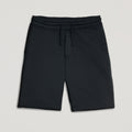 BERMUDA IN FELPA DI COTONE “BOCOLO” NERO – UNLIMITED