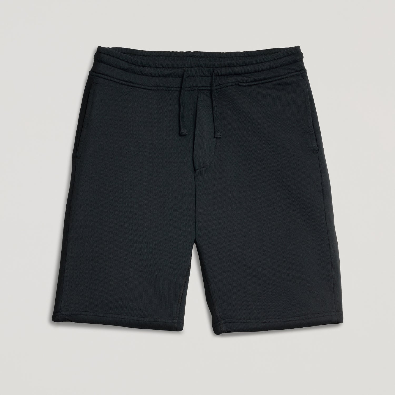 BERMUDA IN FELPA DI COTONE “BOCOLO” NERO – UNLIMITED
