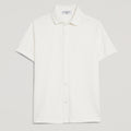 CAMICIA UOMO IN PIQUET TINTO CAPO “STORICA” BIANCA – UNLIMITED
