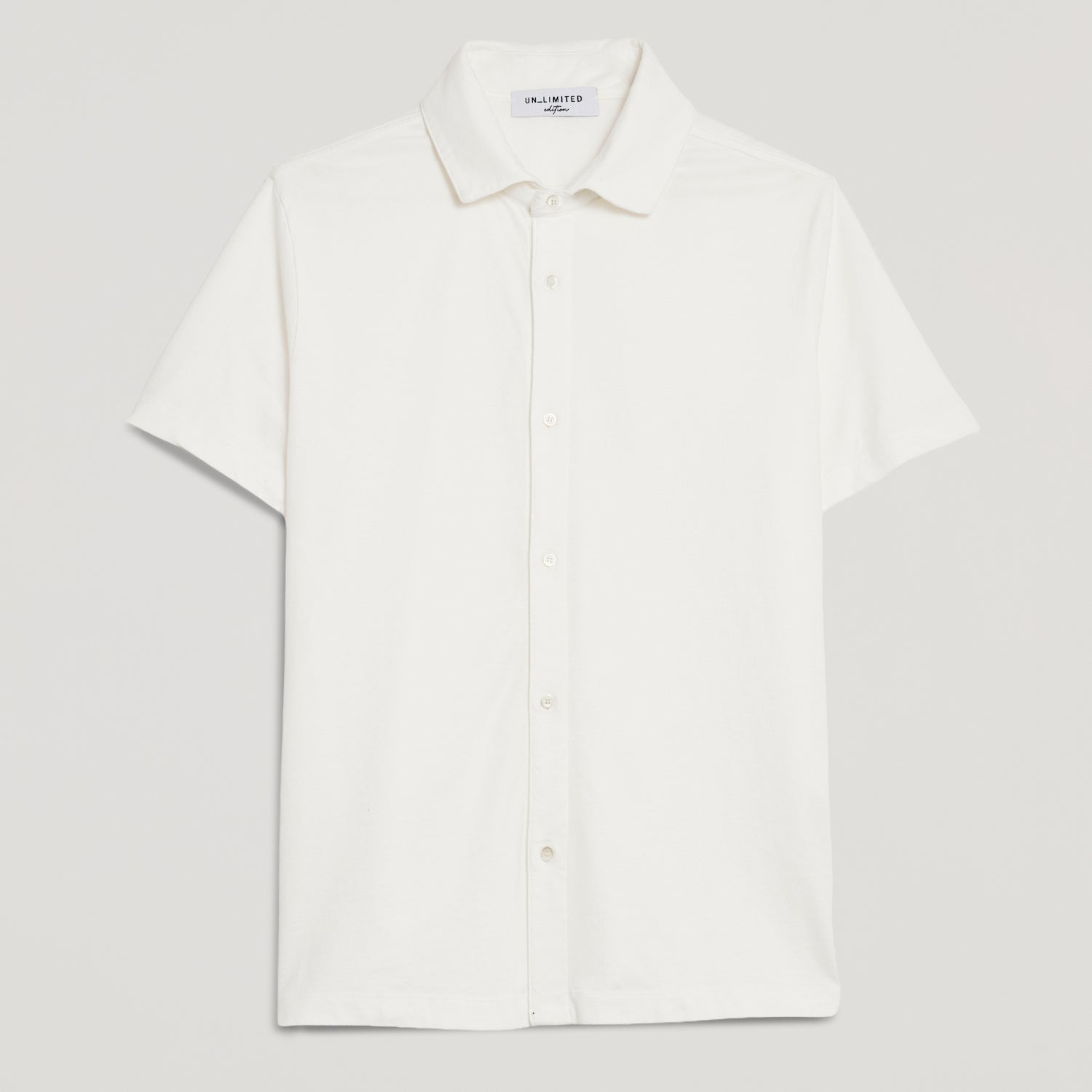 CAMICIA UOMO IN PIQUET TINTO CAPO “STORICA” BIANCA – UNLIMITED