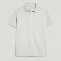 Polo uomo in micro piquet tinta in capo, design veneziano, manifattura italiana, comfort premium