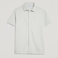CAMICIA UOMO IN PIQUET TINTO CAPO “STORICA” PERLA – UNLIMITED