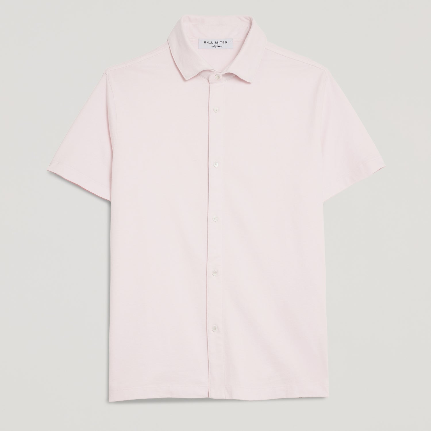 CAMICIA UOMO IN PIQUET TINTO CAPO “STORICA” ROSA – UNLIMITED