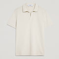 Polo uomo in micro piquet tinta in capo, design veneziano, manifattura italiana, comfort premium