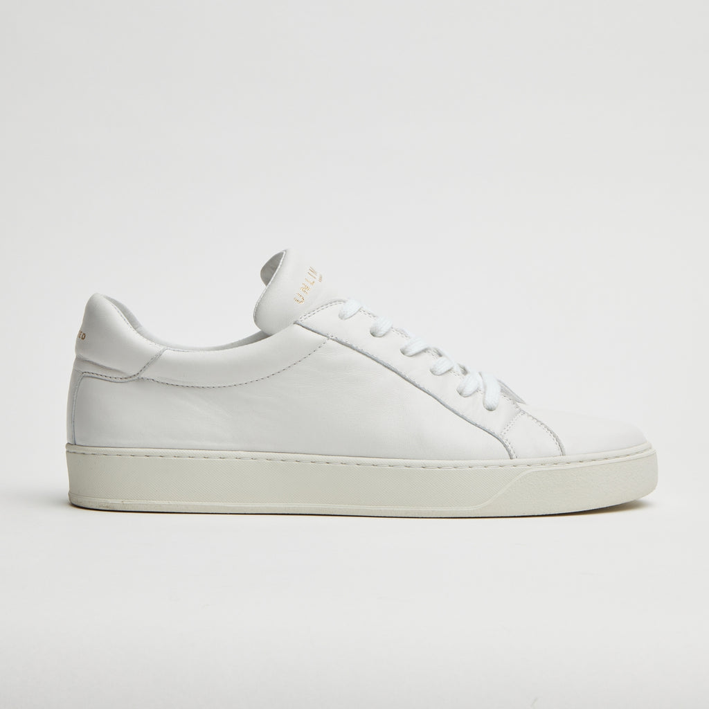 SNEAKERS ARTIGIANALI IN VITELLO NAPPATO “BIANCA” – UNLIMITED