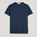 T-shirt uomo in micro piquet tinta in capo, design veneziano, manifattura italiana, comfort premium